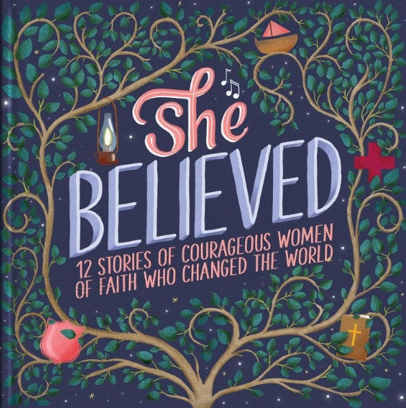 Marissa's Books & Gifts, LLC 9781643522739 She Believed: 12 Stories of Courageous Women of Faith Who Changed the World (Courageous Girls)