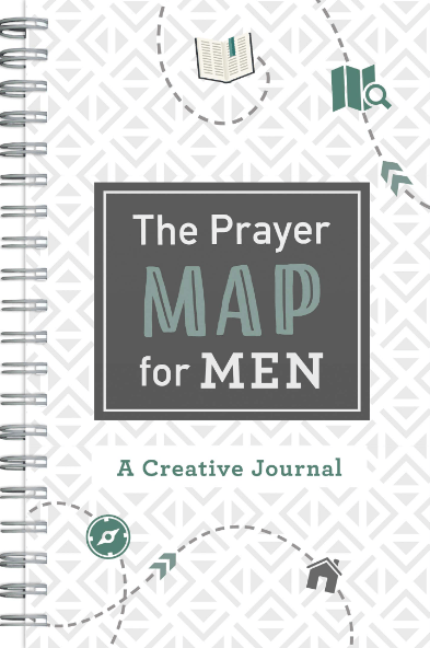 Marissa's Books & Gifts, LLC 9781643524382 The Prayer Map for Men: A Creative Journal