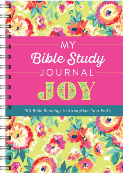 Marissa's Books & Gifts, LLC 9781643524443 My Bible Study Journal: Joy: 180 Bible Readings to Strengthen Your Faith