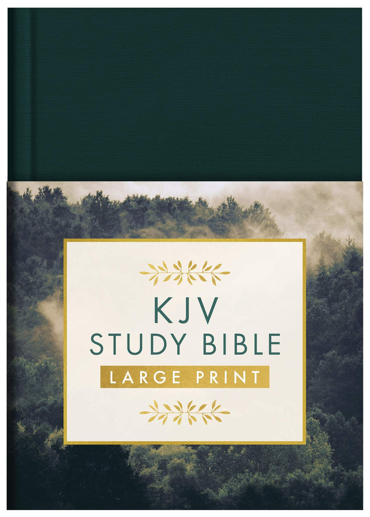 Marissa's Books & Gifts, LLC 9781643527963 KJV Study Bible: Large Print (Gold Evergreen)