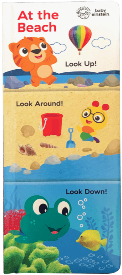 Marissa's Books & Gifts, LLC 9781680523508 Baby Einstein at the Beach: Look Up, Look Around, Look Down