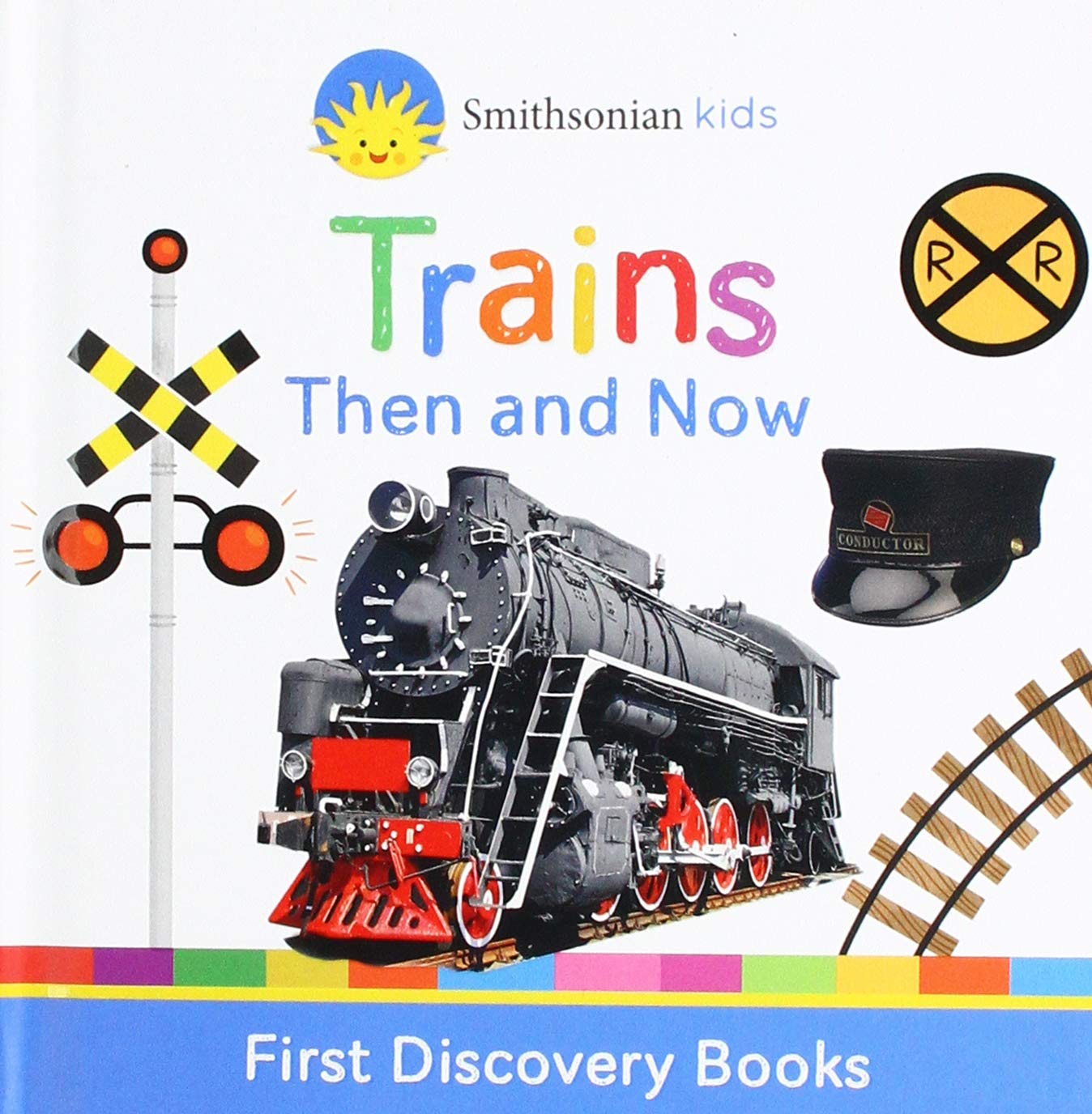 Marissa's Books & Gifts, LLC 9781680524963 Trains Then and Now