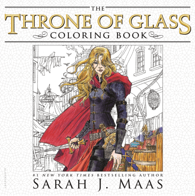 Marissa's Books & Gifts, LLC 9781681193519 The Throne of Glass Coloring Book