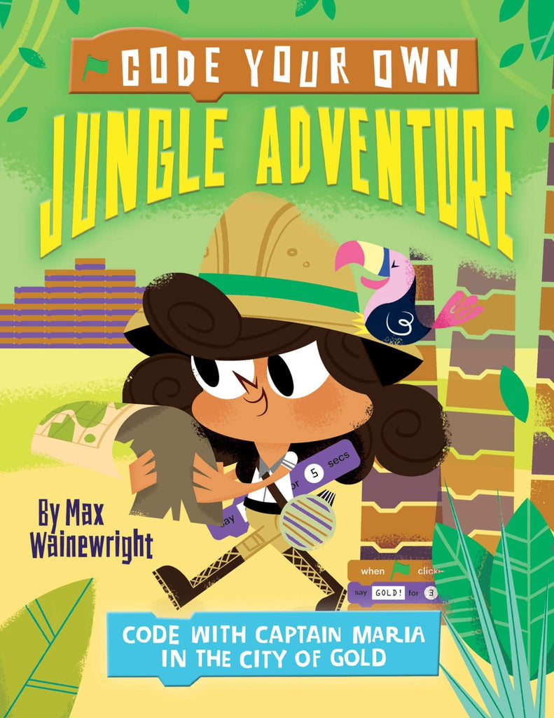 Marissa's Books & Gifts, LLC 9781682971796 Jungle Adventure: Code With Captain Maria In The City Of Gold (Code Your Own)