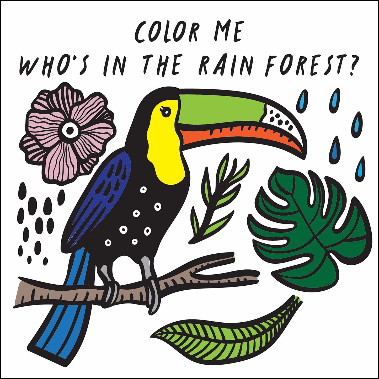 Marissa's Books & Gifts, LLC 9781682973431 Color Me: Who's in the Rain Forest?