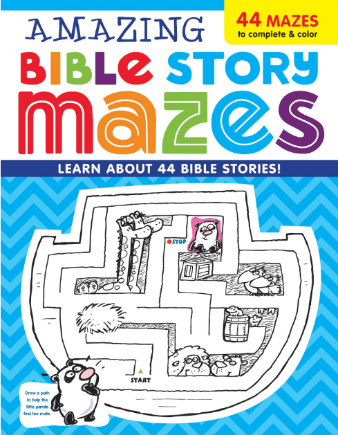 Marissa's Books & Gifts, LLC 9781683221937 Amazing Bible Story Mazes