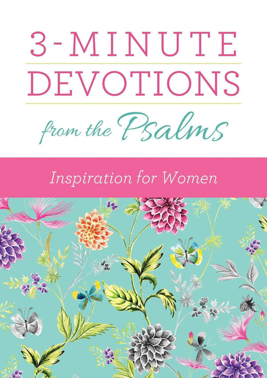 Marissa's Books & Gifts, LLC 9781683224006 3-Minute Devotions from the Psalms: Inspiration for Women