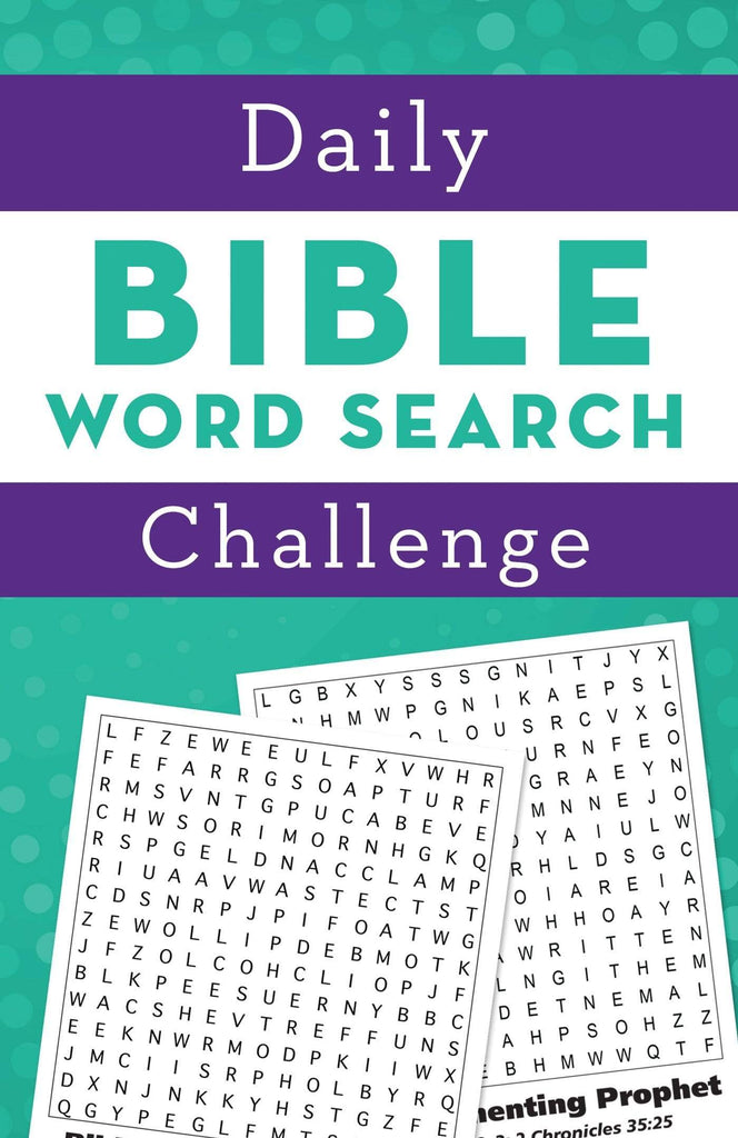 Marissa's Books & Gifts, LLC 9781683224792 Daily Bible Word Search Challenge