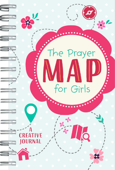 Marissa's Books & Gifts, LLC 9781683225591 The Prayer Map for Girls: A Creative Journal