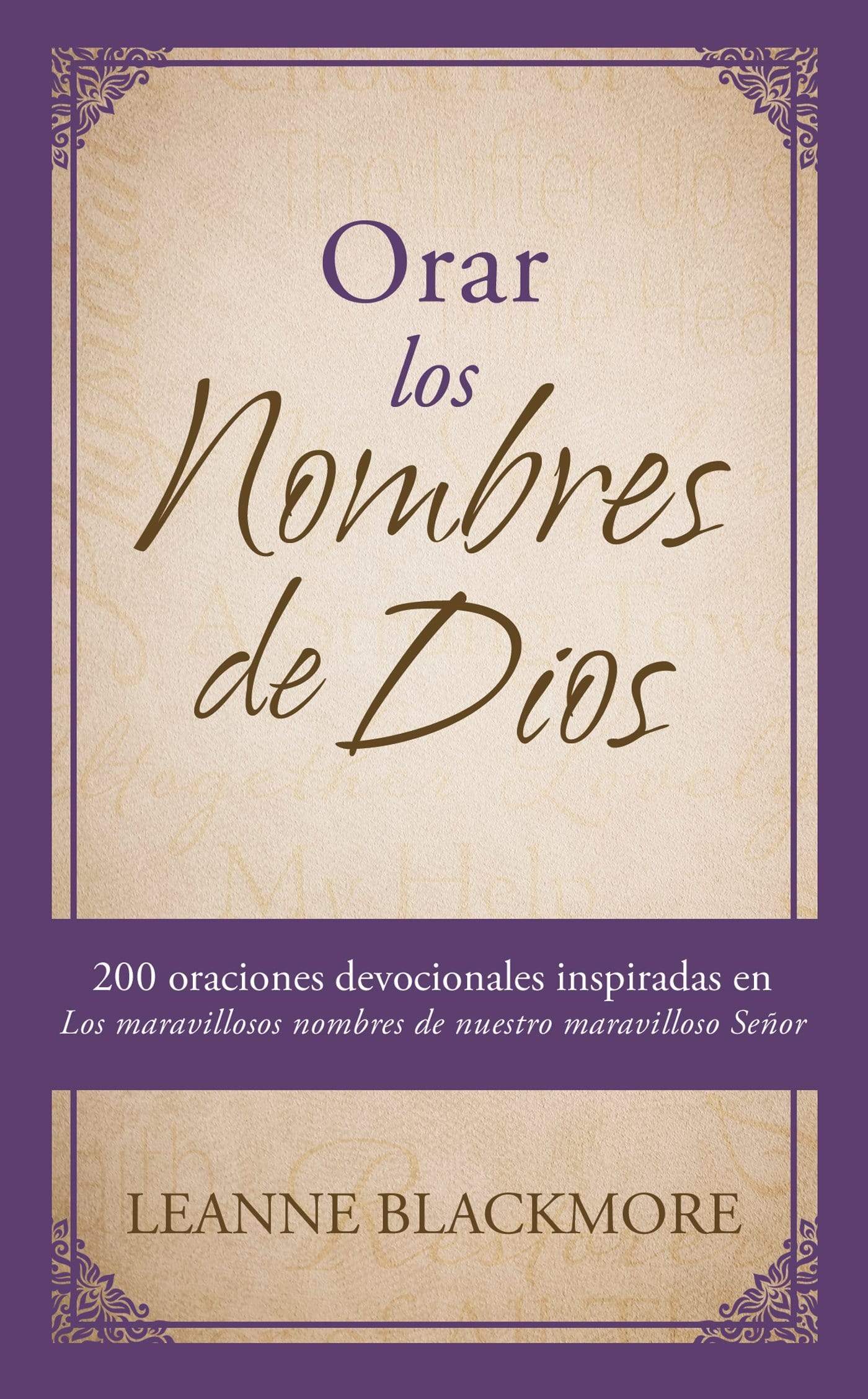 Marissa's Books & Gifts, LLC 9781683226901 Orar los nombres de Dios (Spanish Edition)