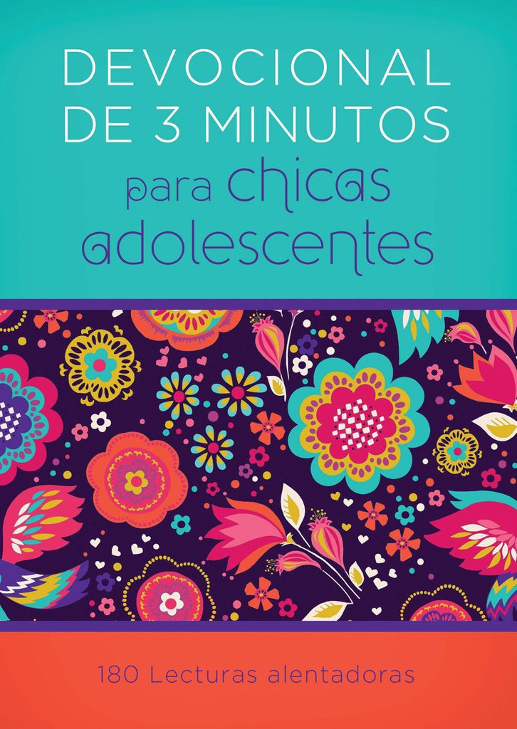 Marissa's Books & Gifts, LLC 9781683227526 Devocionales de 3 minutos para chicas adolescentes: 180 lecturas alentadoras (Spanish Edition)