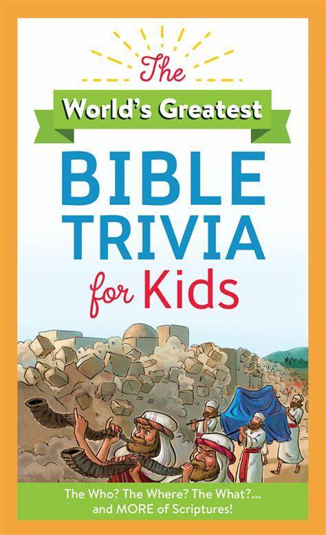 Marissa's Books & Gifts, LLC 9781683227724 The World's Greatest Bible Trivia for Kids: The Who? The Where? The What?...and MORE of Scripture!