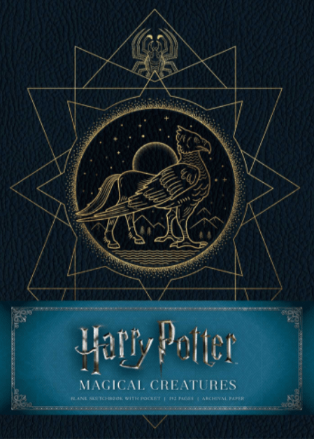 Marissa's Books & Gifts, LLC 9781683833130 Harry Potter: Magical Creatures Hardcover Blank Sketchbook