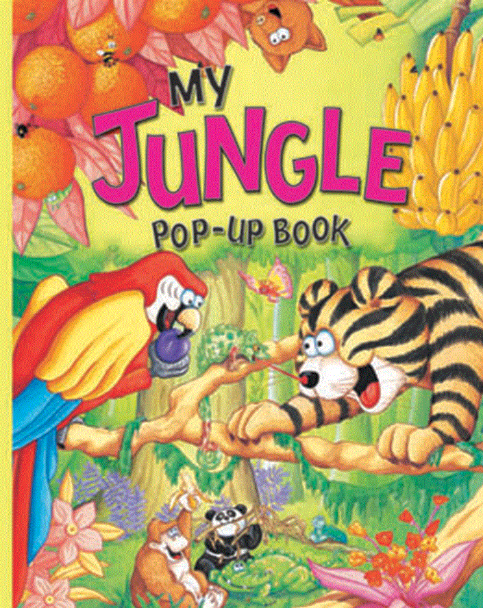 Marissa's Books & Gifts, LLC 9781771323079 My Jungle Pop-up Book