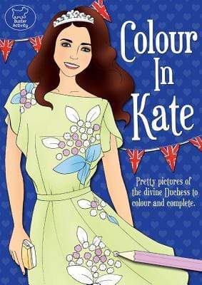 Marissa's Books & Gifts, LLC 9781780551586 Colour in Kate: Pretty Pictures of the Divine Duchess to Colour and Complete