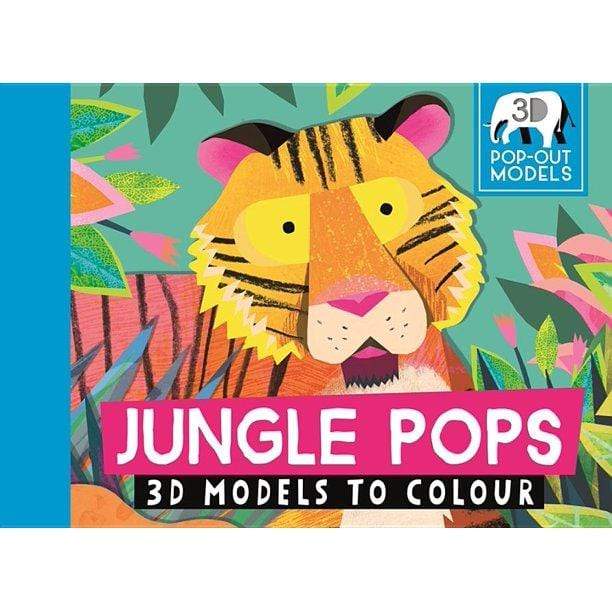 Marissa's Books & Gifts, LLC 9781780555362 Jungle Pops: 3D Models to Colour