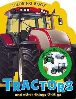 Tractors Mini Coloring Book