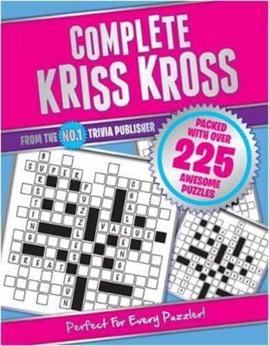 Marissa's Books & Gifts, LLC 9781781971659 Kriss Kross (Jumbo 256 Spiral Pen)