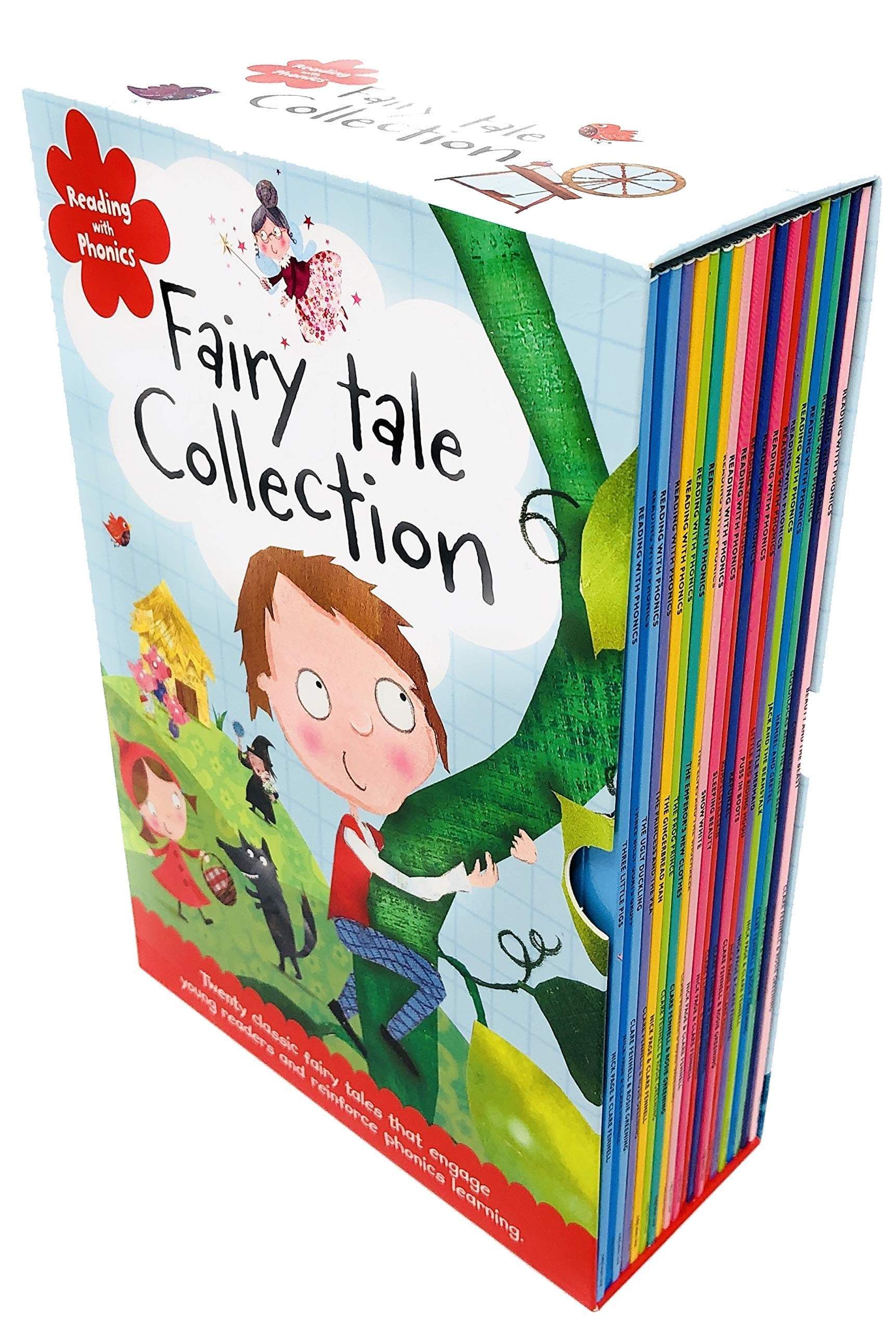 Marissa's Books & Gifts, LLC 9781782354918 Reading With Phonics Fairy Tale Collection 20 Books Set