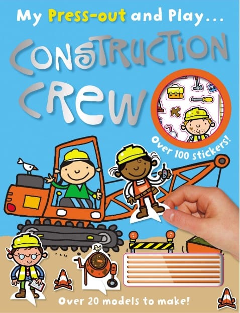 Marissa's Books & Gifts, LLC 9781782355687 Press-Out and Play Construction Crew