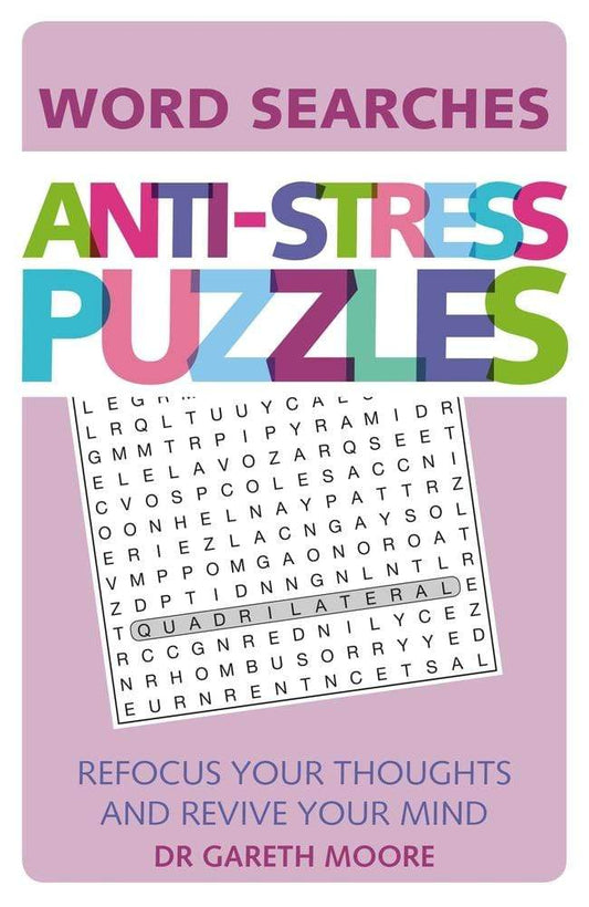 Marissa's Books & Gifts, LLC 9781782436102 Anti-Stress Puzzles: Word Searches