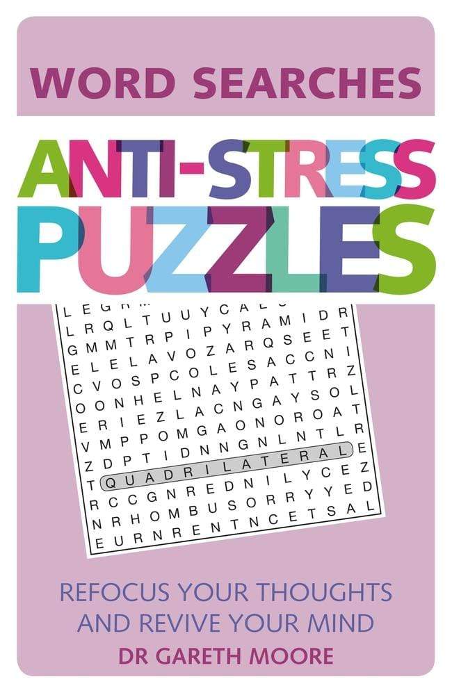 Marissa's Books & Gifts, LLC 9781782436102 Anti-Stress Puzzles: Word Searches