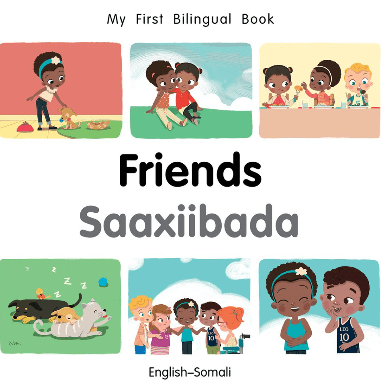 Marissa's Books & Gifts, LLC 9781785088698 My First Bilingual Book: Friends (English–Somali)