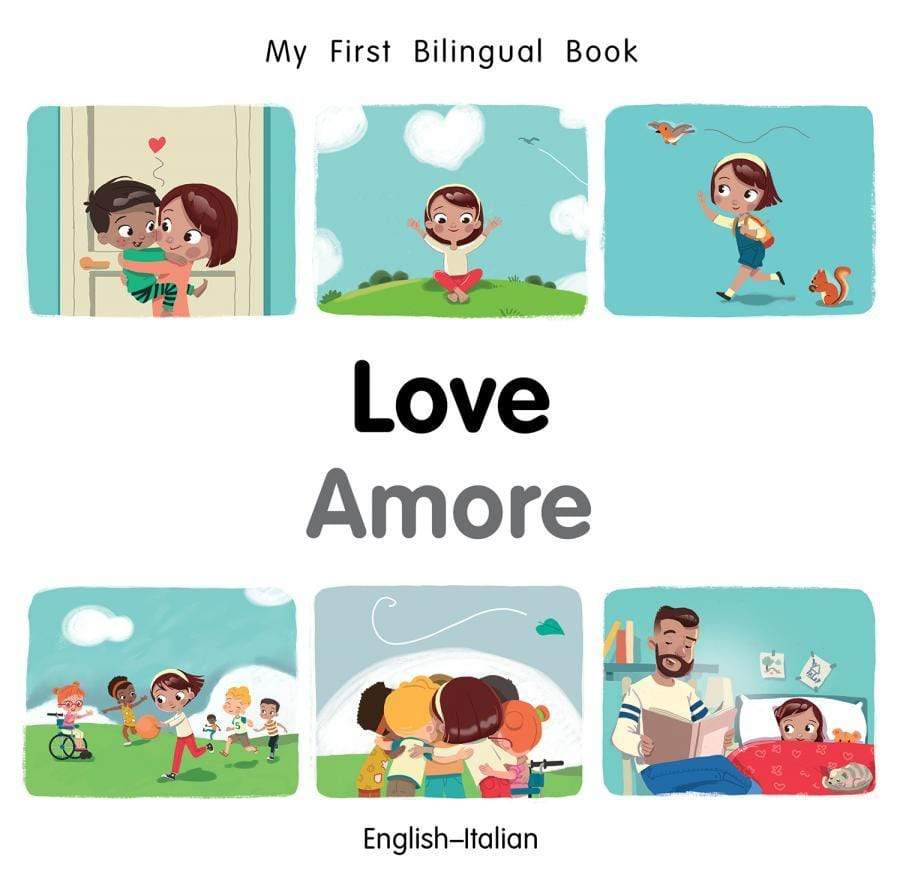 Marissa's Books & Gifts, LLC 9781785088971 My First Bilingual Book–Love (English–Italian)