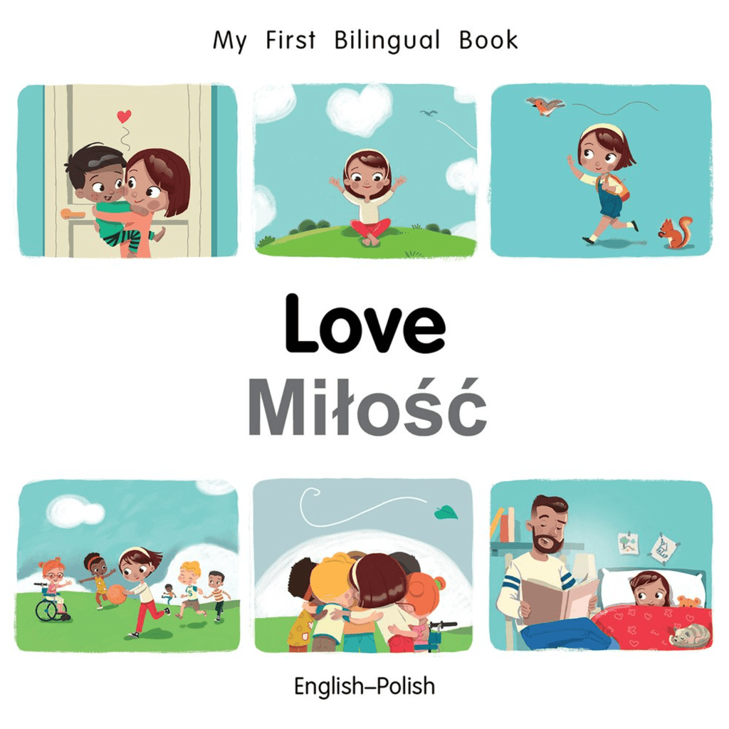 Marissa's Books & Gifts, LLC 9781785089008 My First Bilingual Book: Love (English–Polish)