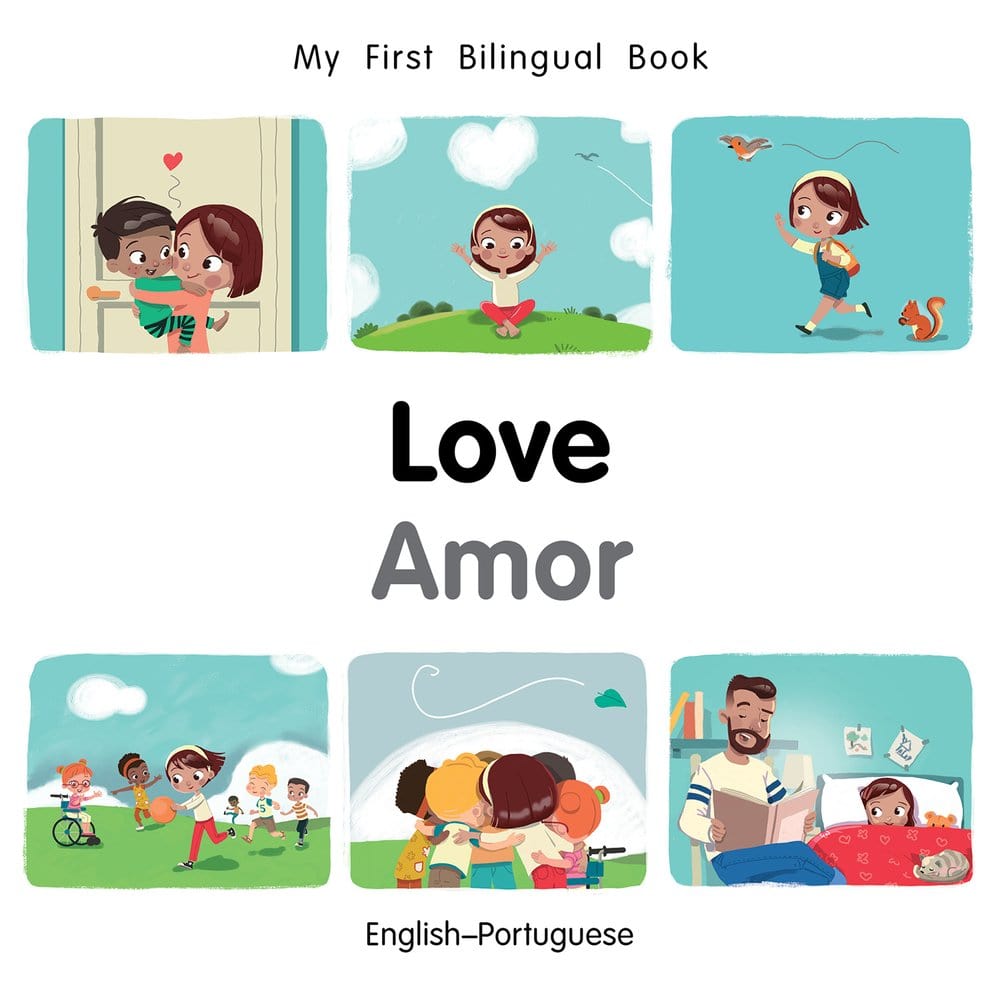 Marissa's Books & Gifts, LLC 9781785089015 My First Bilingual Book: Love (English–Portuguese)