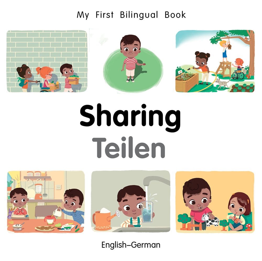 Marissa's Books & Gifts, LLC 9781785089145 My First Bilingual Book: Sharing (English–German)