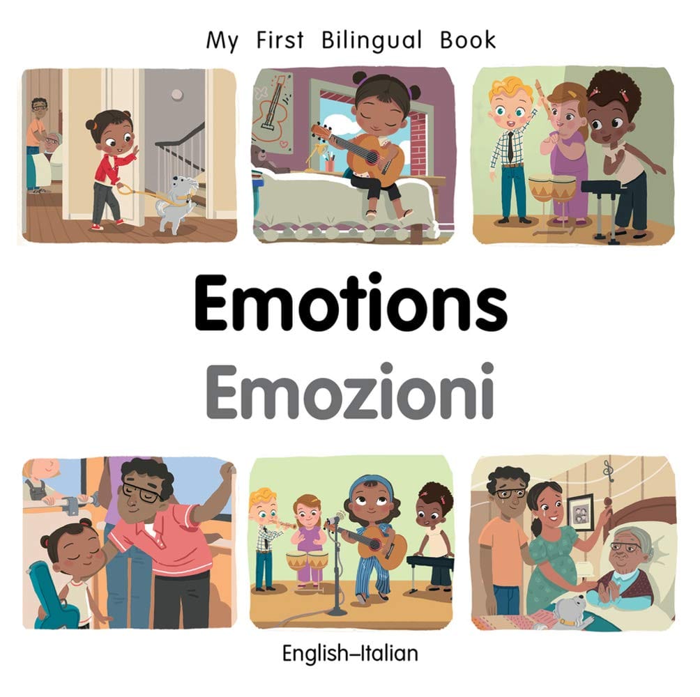 Marissa's Books & Gifts, LLC 9781785089541 My First Bilingual Book: Emotions (English–Italian)