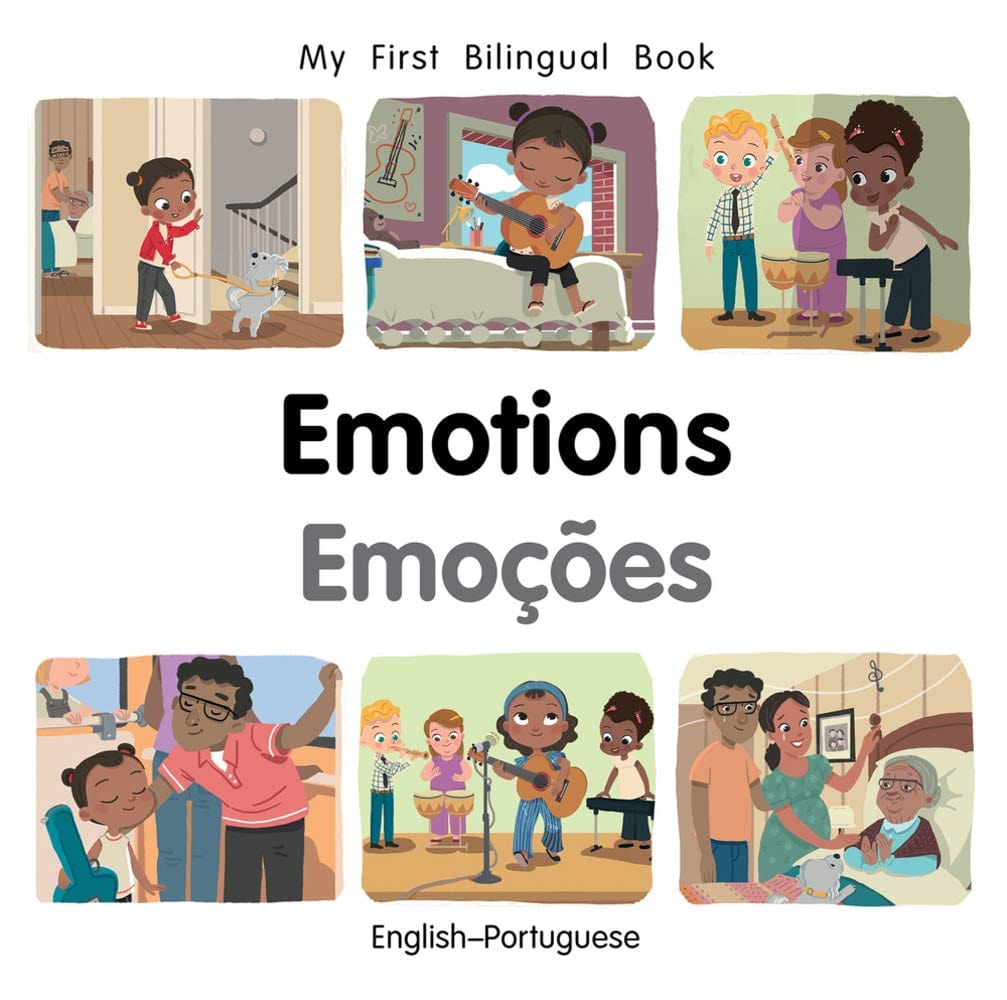 Marissa's Books & Gifts, LLC 9781785089589 My First Bilingual Book: Emotions (English–Portuguese)