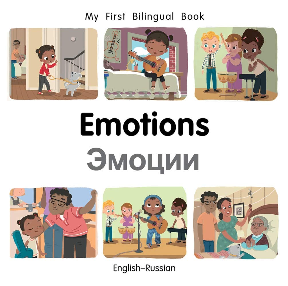 Marissa's Books & Gifts, LLC 9781785089602 My First Bilingual Book: Emotions (English–Russian)