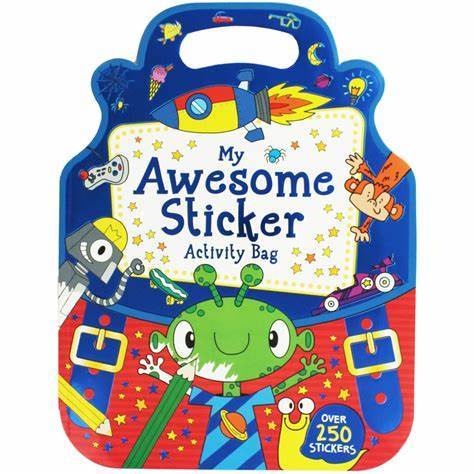 Marissa's Books & Gifts, LLC 9781785576140 My Awesome Sticker Activity Bag