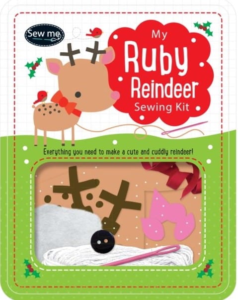 Marissa's Books & Gifts, LLC 9781785987953 My Ruby Reindeer Sewing Kit