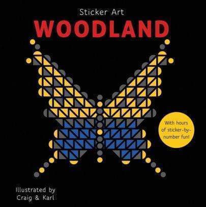 Marissa's Books & Gifts, LLC 9781786030078 Sticker Art Woodland