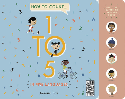 Marissa's Books & Gifts, LLC 9781786030801 How to Count 1 to 5 in Five Languages