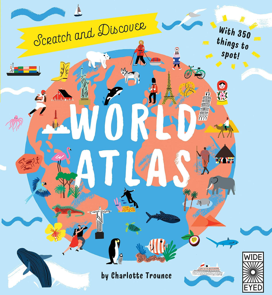 Marissa's Books & Gifts, LLC 9781786032768 Scratch and Discover World Atlas