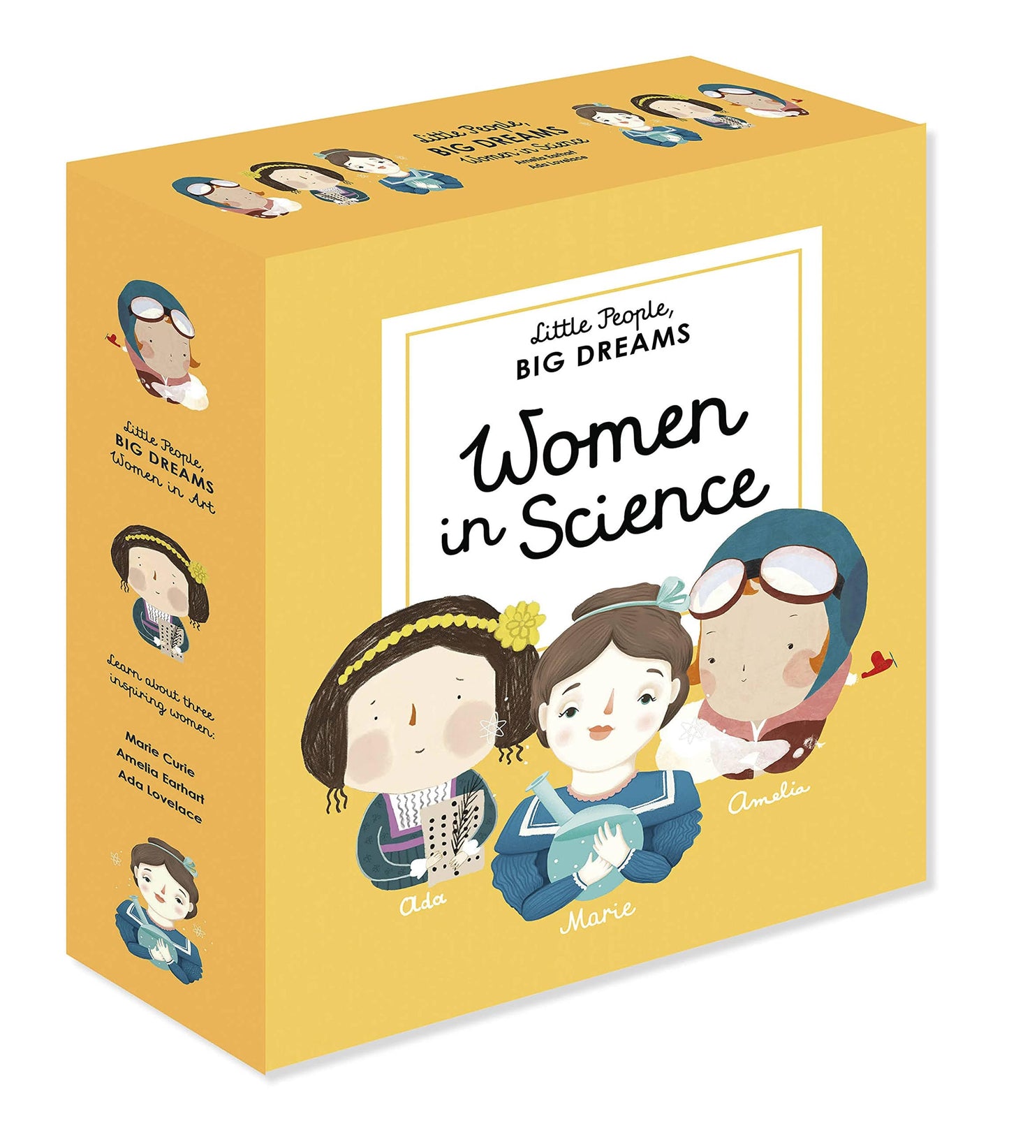 Marissa's Books & Gifts, LLC 9781786034298 Women in Science: Little People, Big Dreams (3 Books)