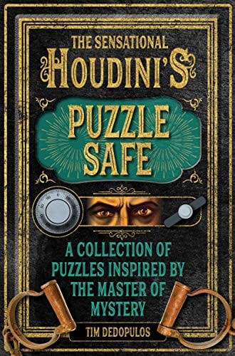 Marissa's Books & Gifts, LLC 9781787392472 The Sensational Houdini's Puzzle Safe: A Collection of Puzzles Inspired by the Master of Mystery