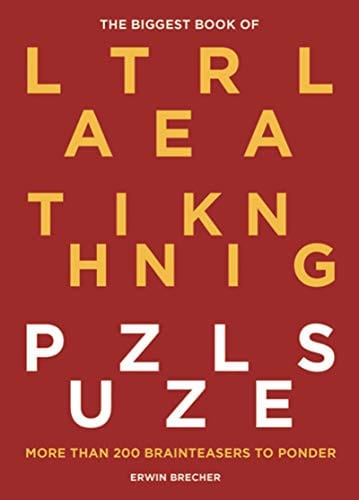 Marissa's Books & Gifts, LLC 9781787392731 Biggest Book of Lateral Thinking Puzzles: More than 200 Brainteasers to Ponder