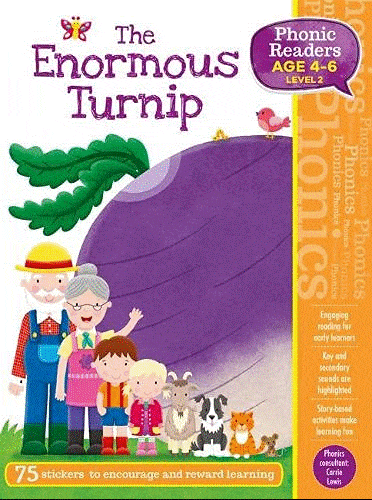 Marissa's Books & Gifts, LLC 9781788103473 The Enormous Turnip: Phonic Readers Level 2