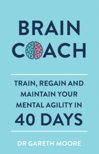 Marissa's Books & Gifts, LLC 9781789290196 Brain Coach: Train, Regain and Maintain Your Mental Agility in 40 Days