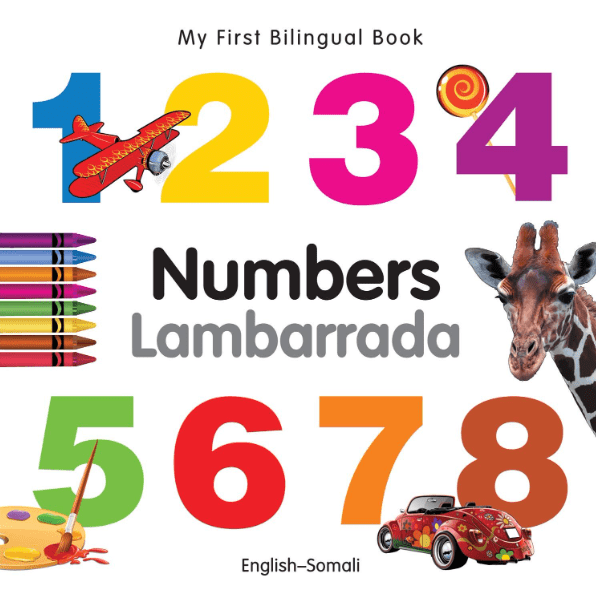 Marissa's Books & Gifts, LLC 9781840595772 My First Bilingual Book: Numbers (English–Somali)