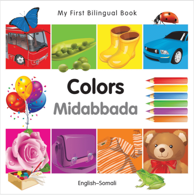 Marissa's Books & Gifts, LLC 9781840596045 My First Bilingual Book–Colors (English–Somali)