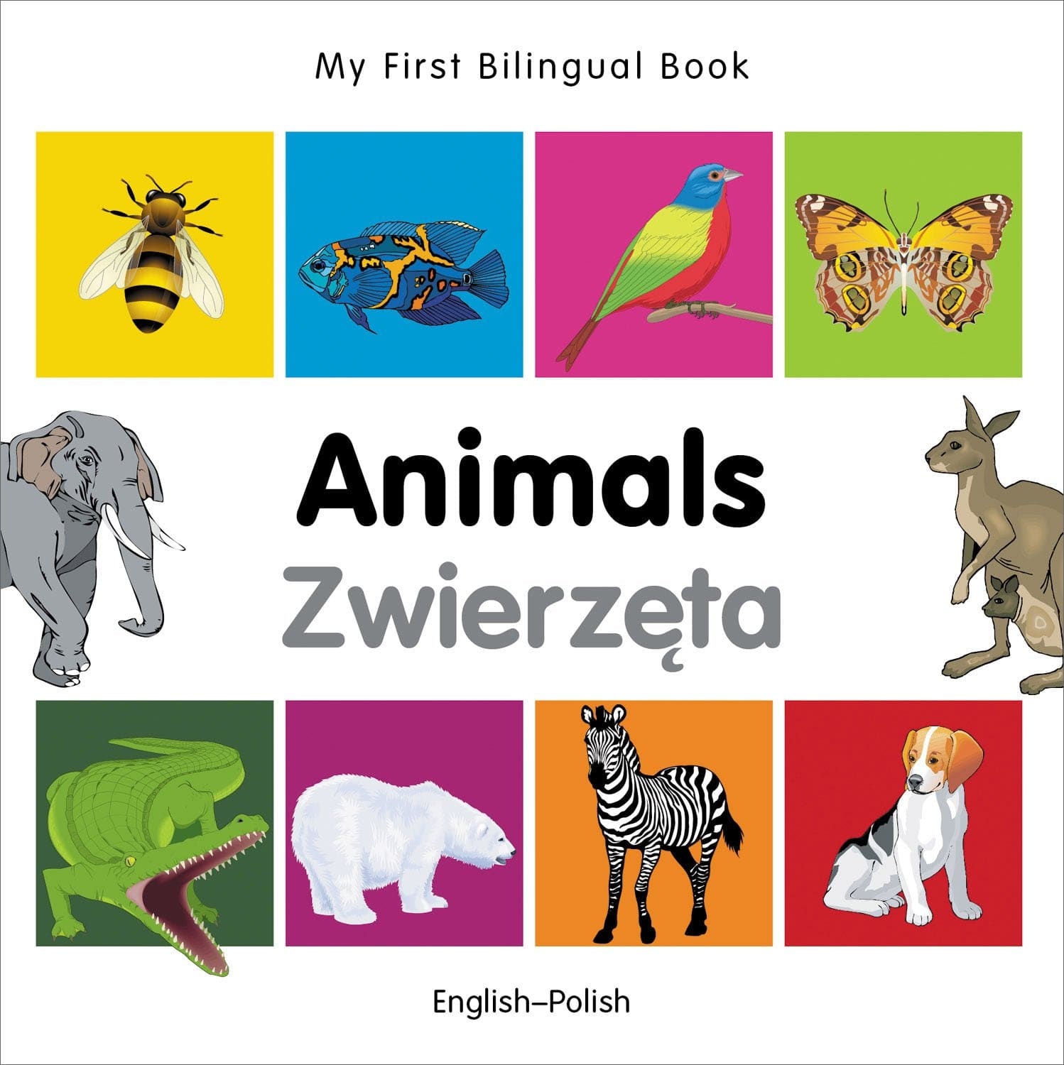 Marissa's Books & Gifts, LLC 9781840596168 My First Bilingual Book: Animals (English-Polish)