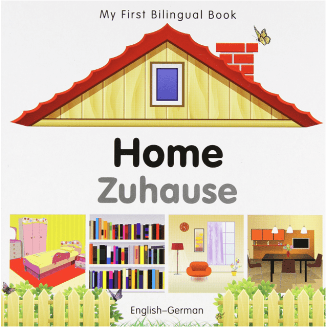 Marissa's Books & Gifts, LLC 9781840596458 My First Bilingual Book–Home (English–German)