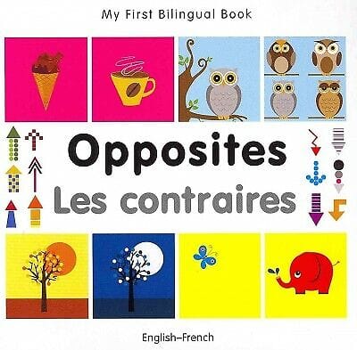 Marissa's Books & Gifts, LLC 9781840597363 My First Bilingual Book: Opposites (English–French)