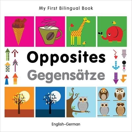 Marissa's Books & Gifts, LLC 9781840597370 My First Bilingual Book: Opposites (English–German)